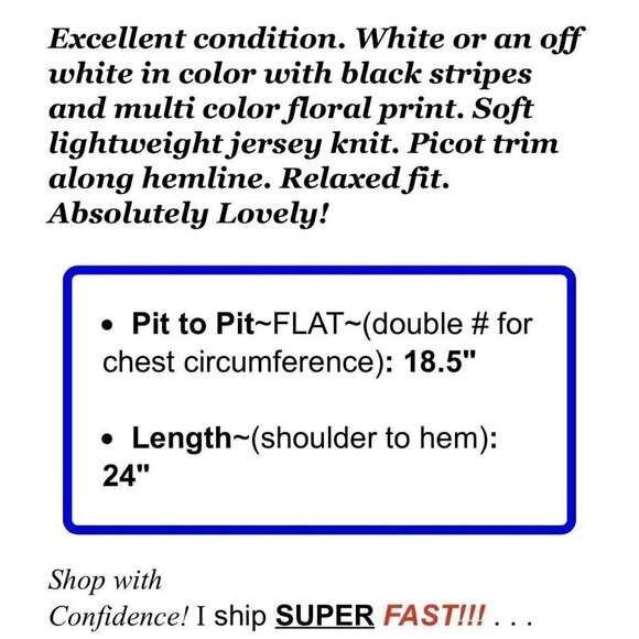 Soma Sz M Criss Cross Front Short Sleeve Floral Jersey Knit Picot Trim Top Women - Picture 4 of 9